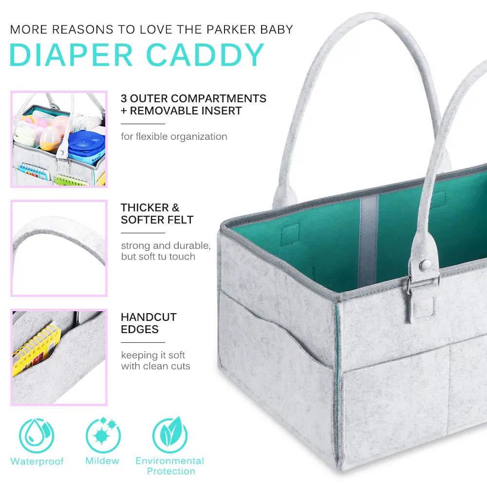 Складной детский подгузник Caddy Органайзер подарок детские игрушки портативный