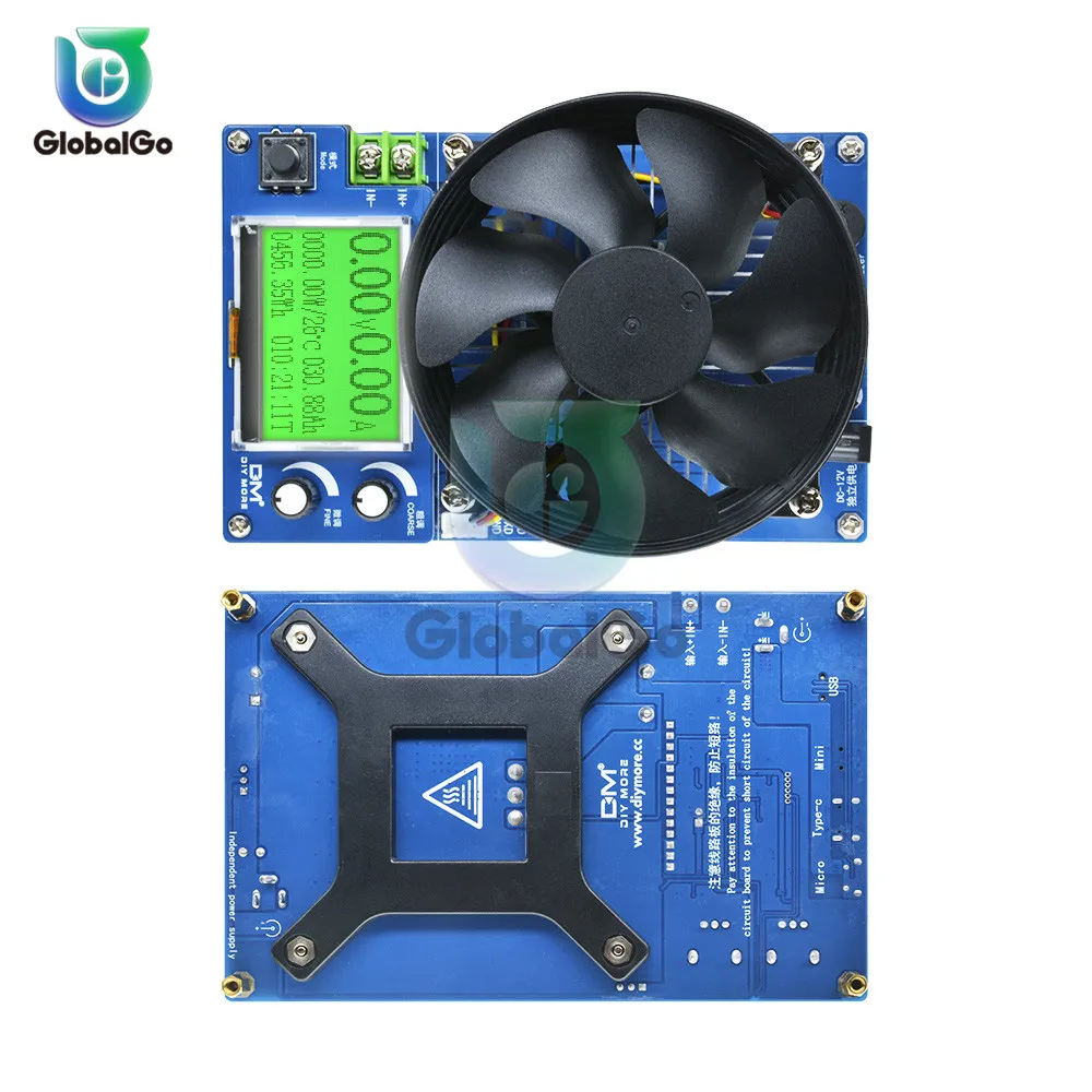 Электронный мини тестер емкости аккумулятора 150 Вт с зарядным устройством Micro C USB