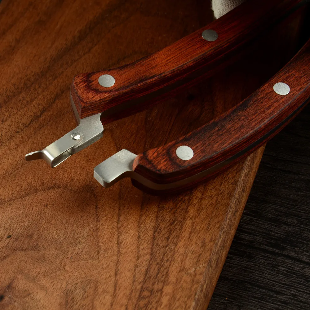 Кухонные ножницы из нержавеющей стали прочные для курицы 3Cr1 4 цвета деревянная