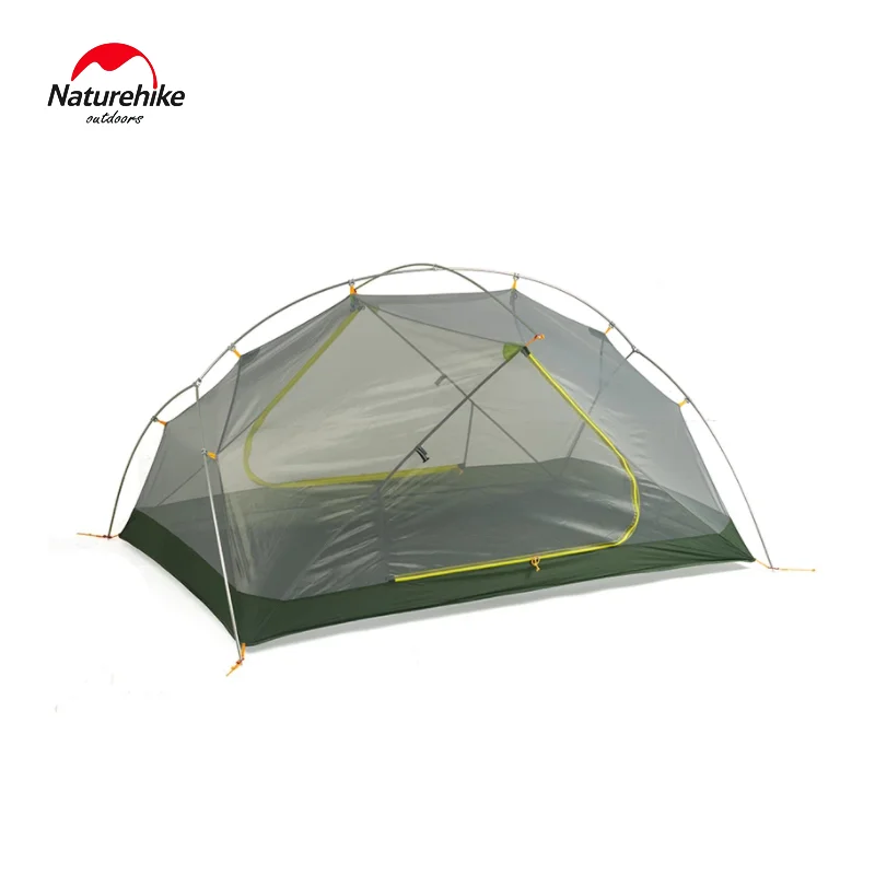 Online Naturehike 3 Saison Mongar Im Freien Camping Zelt 20D Nylon Fabic Silicon Doppel Schicht Wasserdichte Zelt Für 2 Personen NH17T007-M