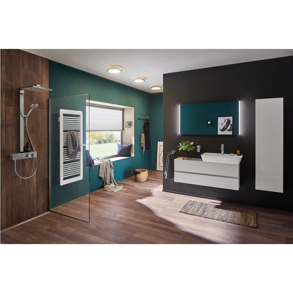 Панель светодиодная Paulmann Aviar 20Вт IP44 2700К 2000лм 300мм 230В Хром Пластик Дим. 70882 |