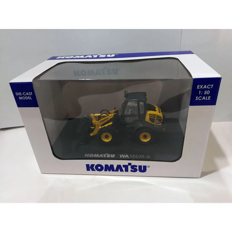 UH 8145 1:50 Komatsu WA100M 8 игрушка погрузчик|toy brain|toys 8toy dishwasher |