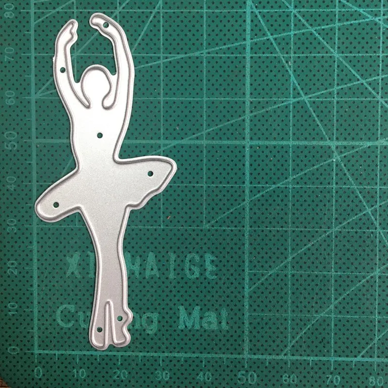 

Girl Dancing Ballet Metal Cutting Dies For DIY Scrapbooking dies Craft Paper Album Cards Making Embossing Die Cuts Stencils dies