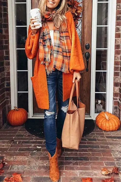 Осень Зима Женская открытая передняя куртка теплый мягкий вязаный кардиган