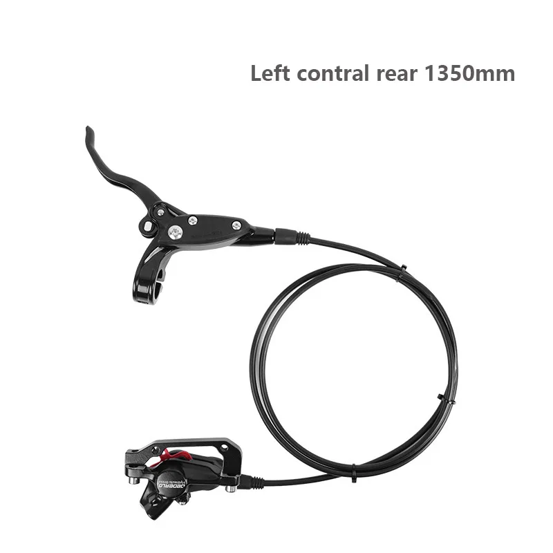 Тормоз велосипедный горный mtb дисковый гидравлический 750мм 1350мм лево право управление передний задний с накладками.