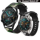 Ремешок силиконовый для Huawei Watch GT GT2 42 мм 46 мм, цветной браслет для смарт-часов, аксессуары для наручных часов, 20 мм 22 мм
