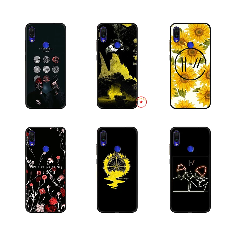 Twenty One Pilots Soft Silicone Case for Xiaomi Redmi Note 8 7 6 5 Pro 4X 5A Cover |