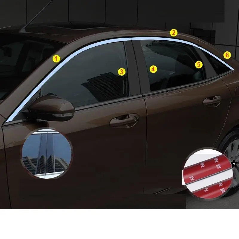 Хромированные модифицированные автоматические оконные решетки багажника