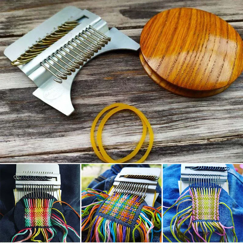 

Newly Small Loom Speedweve Type Weave Tool Repair Tool Kit Household Easy to carry