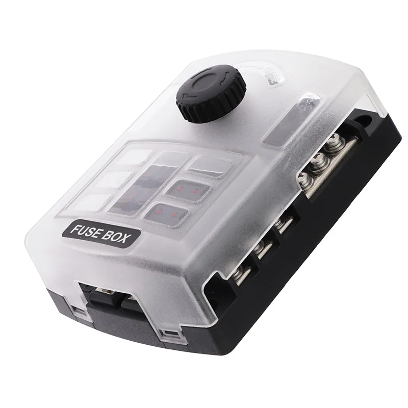 Обновлено 12 блок предохранителей держатель Пластик крышки Твин Вход лезвие со