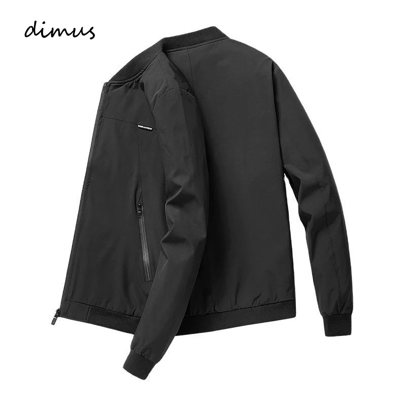 

DIMUSI Autumn Men's Bomber Jackets Male Outwear Slim Fit Business Coats Fashion Man Hip Hop Baseball Jackets Clothing 8XL