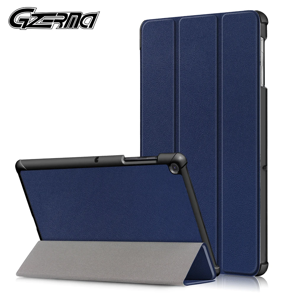 Кожаный чехол gserma для Samsung Galaxy Tab S6 10 5 2019 планшета S5E Smart Folio 2019|Чехлы планшетов и