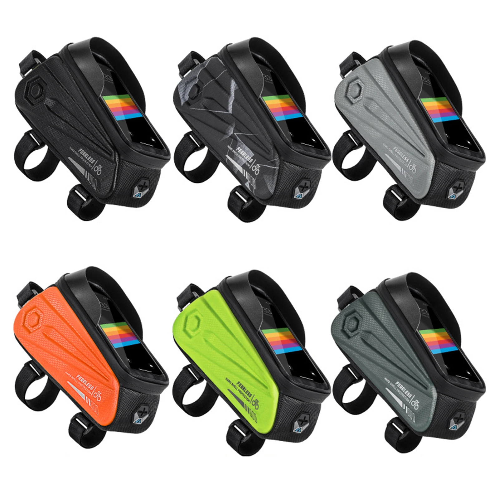 

Bicycle Phone Front Frame Bag Top Tube Pouch Cycling Touch Screen Bike