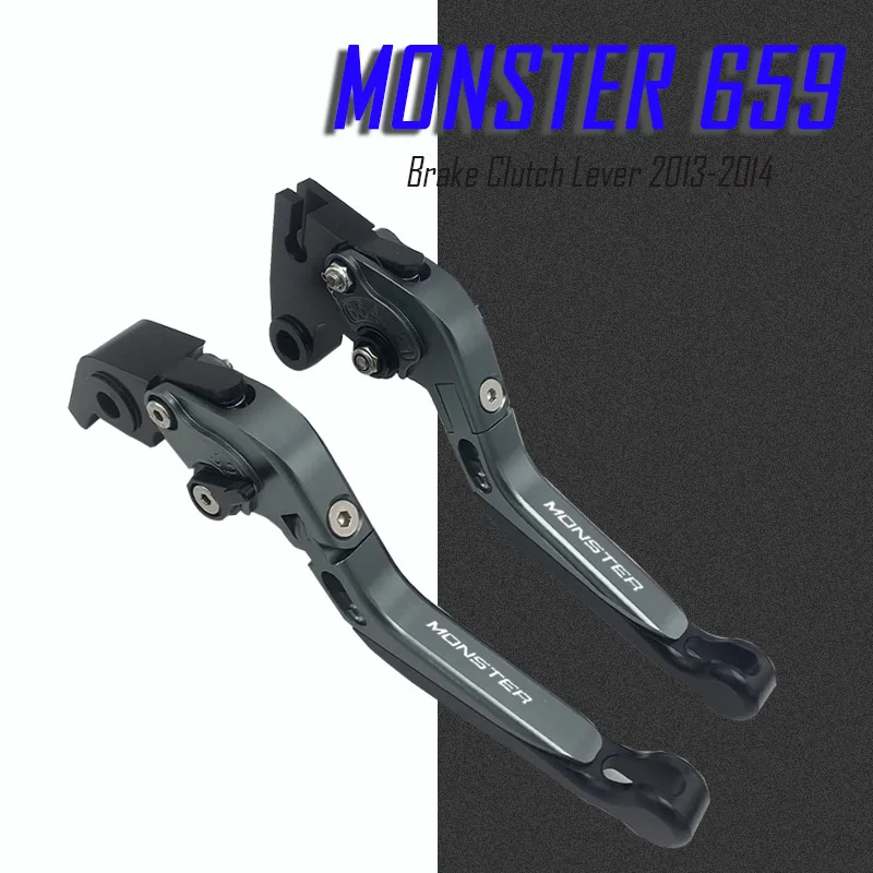 

For Ducati Monster 659 2013 2014 Motorcycle Accessories CNC Aluminum Alloy Adjustable Folding Extendable Brake Clutch Levers