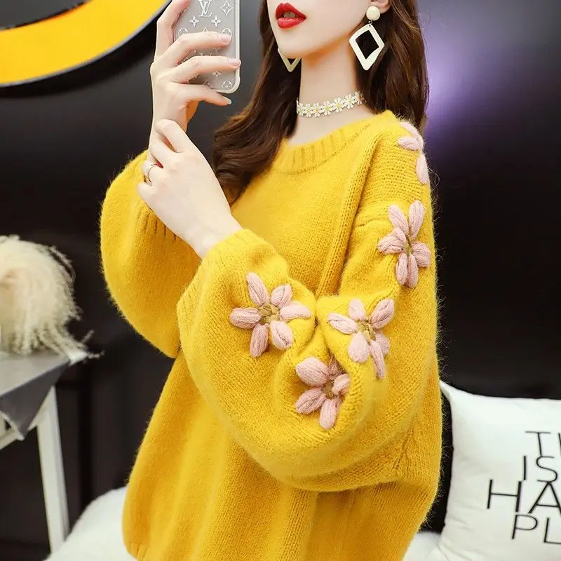 Vy1142 2020 spring autumn winter new women fashion casual warm nice Sweater woman female OL oversized winter clothes for women