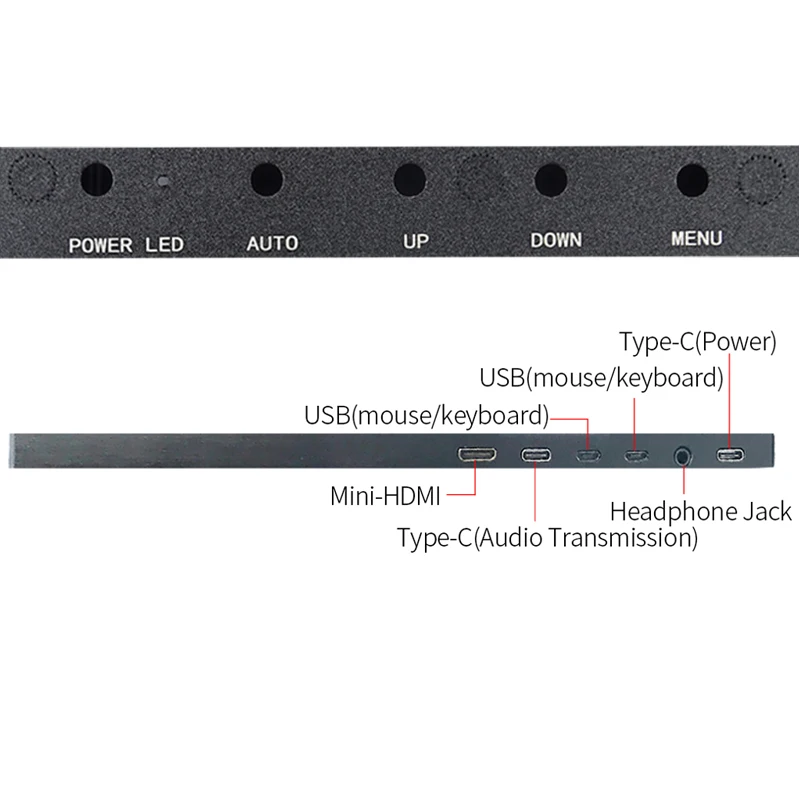 13 3 &quotIPS 1080P HD HDMI USB TYPE C портативный монитор для компьютера игровой ПК Raspberry Pi PS3 Xbox