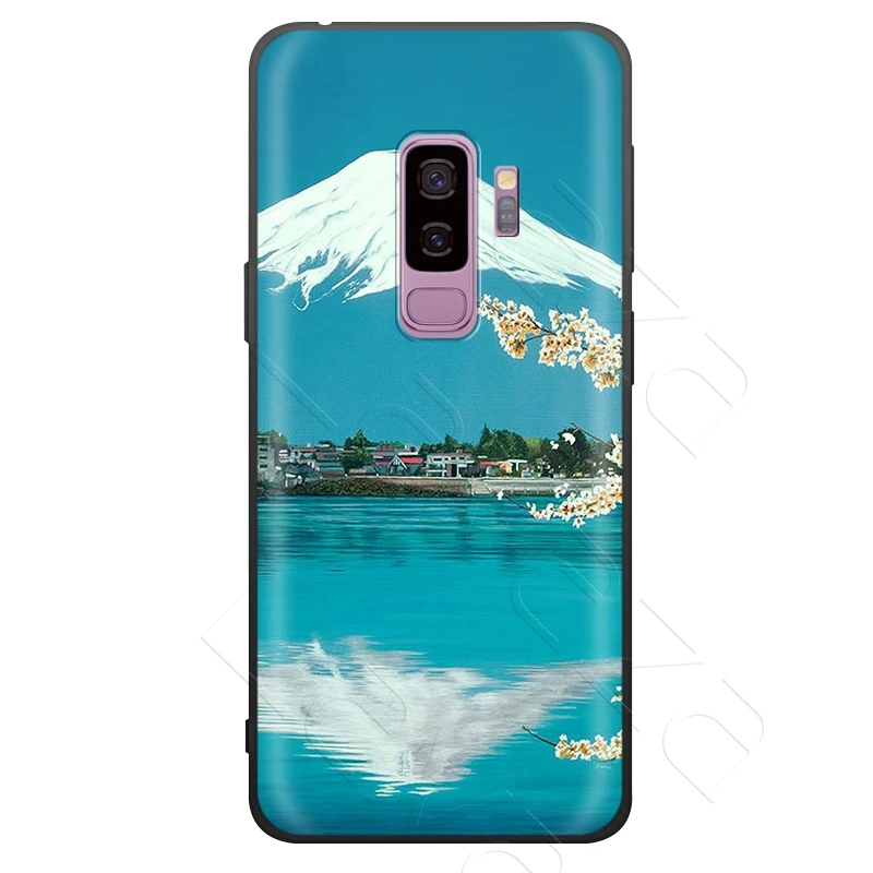 Lavaza японский кран Fuji Mountain Wave чехол для Samsung Galaxy Note 10 Plus A10 A30 A40 A50 A70 M20 A20 A20S A10S A30S A50S |
