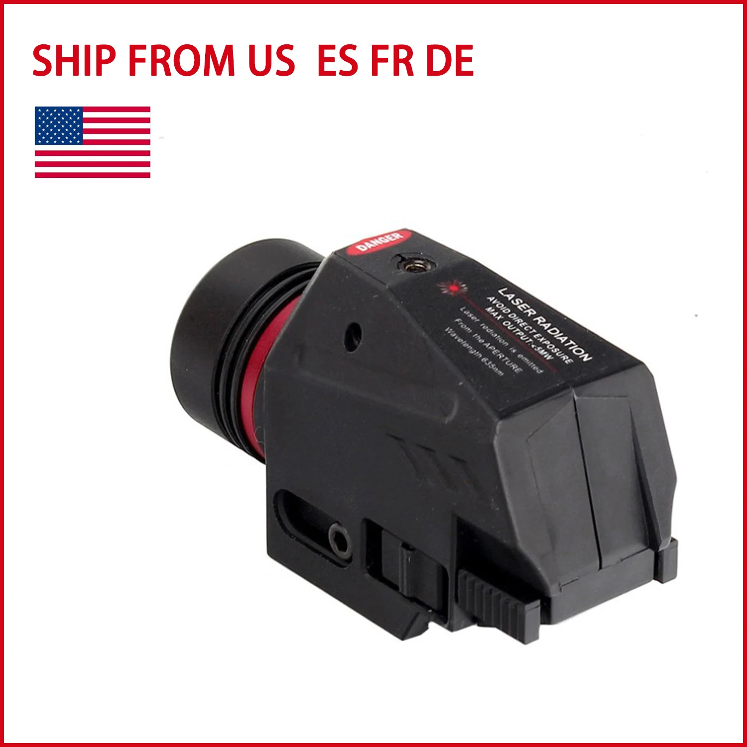 

Тактический светодиодный светильник Gen для оружия, лазерный прицел в красную точку, военный пистолет для страйкбола, светсветильник для мин...