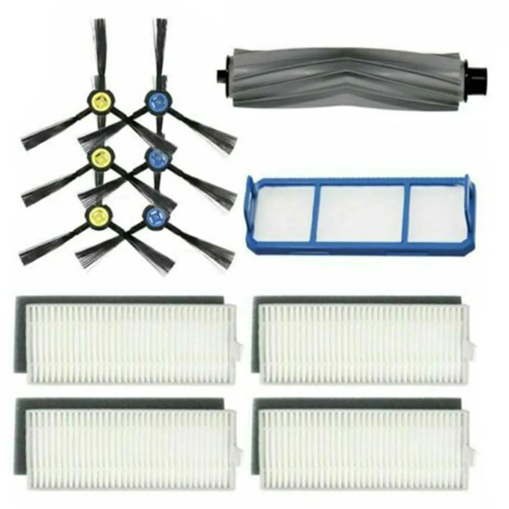 

Side Brushes Filters Set For Chuwi Ilife A7 A9S Robot Vacuum Cleaner Accessories Robot Vacuum Cleaner Spare Parts For Home