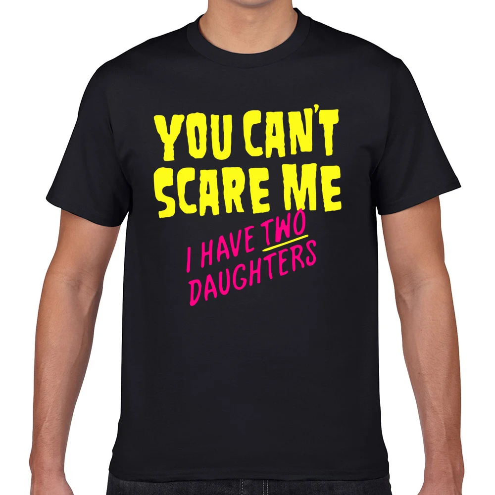 

Tops T Shirt Men you cant scare me Vogue Vintage Geek Cotton Male Tshirt XXXL