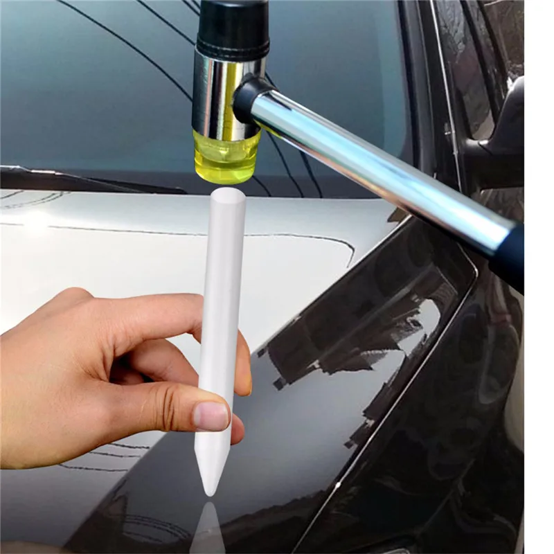 

Dent Repair Tool Auto Repair Tool 5 Pieces White Nylon Flattening Pen Tap Down Pen Auto Body Dent Removal For Car