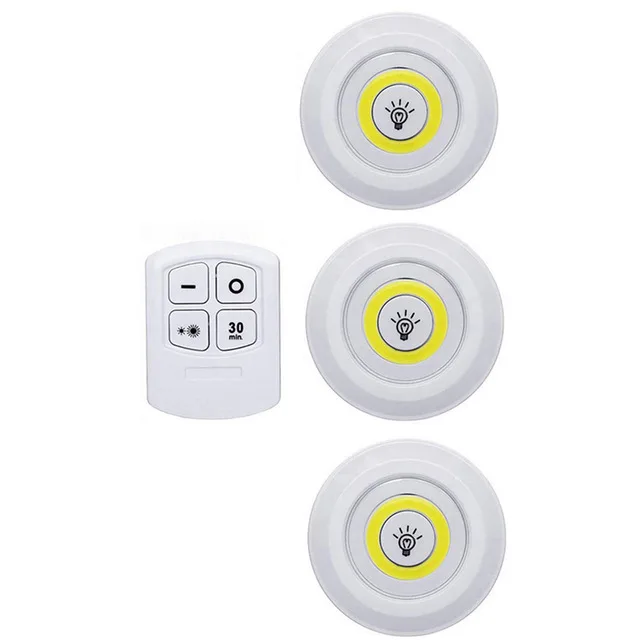 1Remote 3Lamp Беспроводной пульт дистанционного управления, прикроватная лампа, лампа для кормления, лампа для спальни, шкафа, шкафа, лампа, сенсорный маленький Ночной светильник, светильник для кровати - Цвет: 1Remote 3Lamp