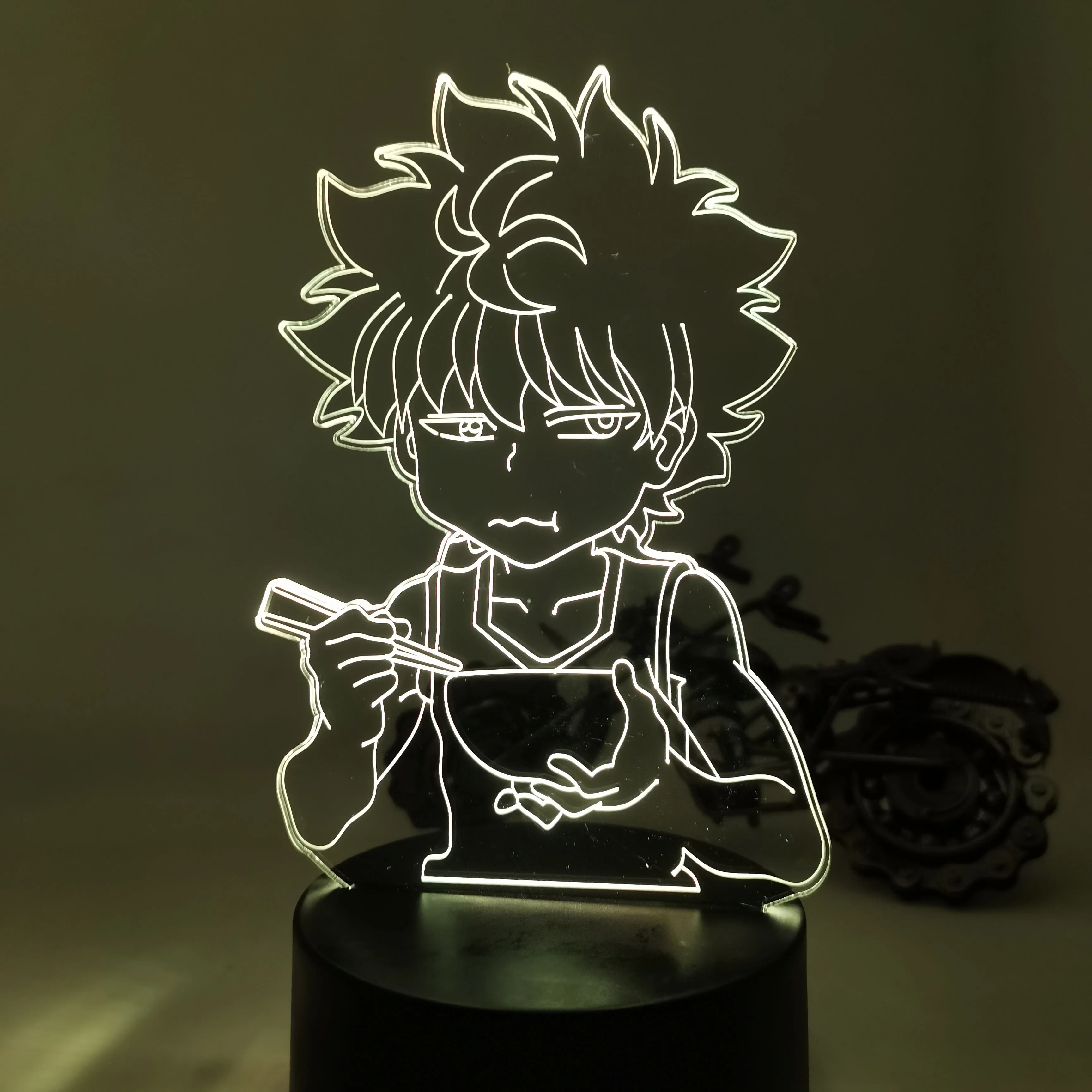 Светодиодный светильник Hunter X Killua для детской спальни декор Hxh светодиодный