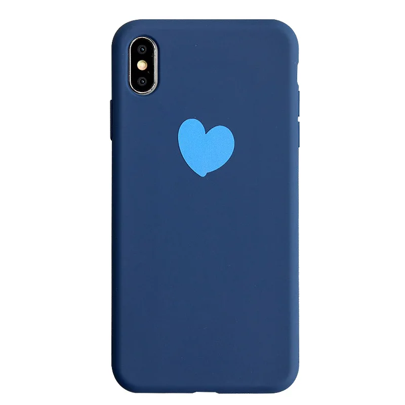 Силиконовые чехлы для телефонов iPhone 7 XR 11 Pro одноцветные Чехлы пар 6 6s 8 Plus X XS Max