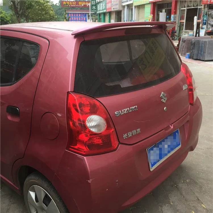 Для SUZUKI Alto спойлер 2008-2017 Высокое качество ABS Материал заднее крыло автомобиля