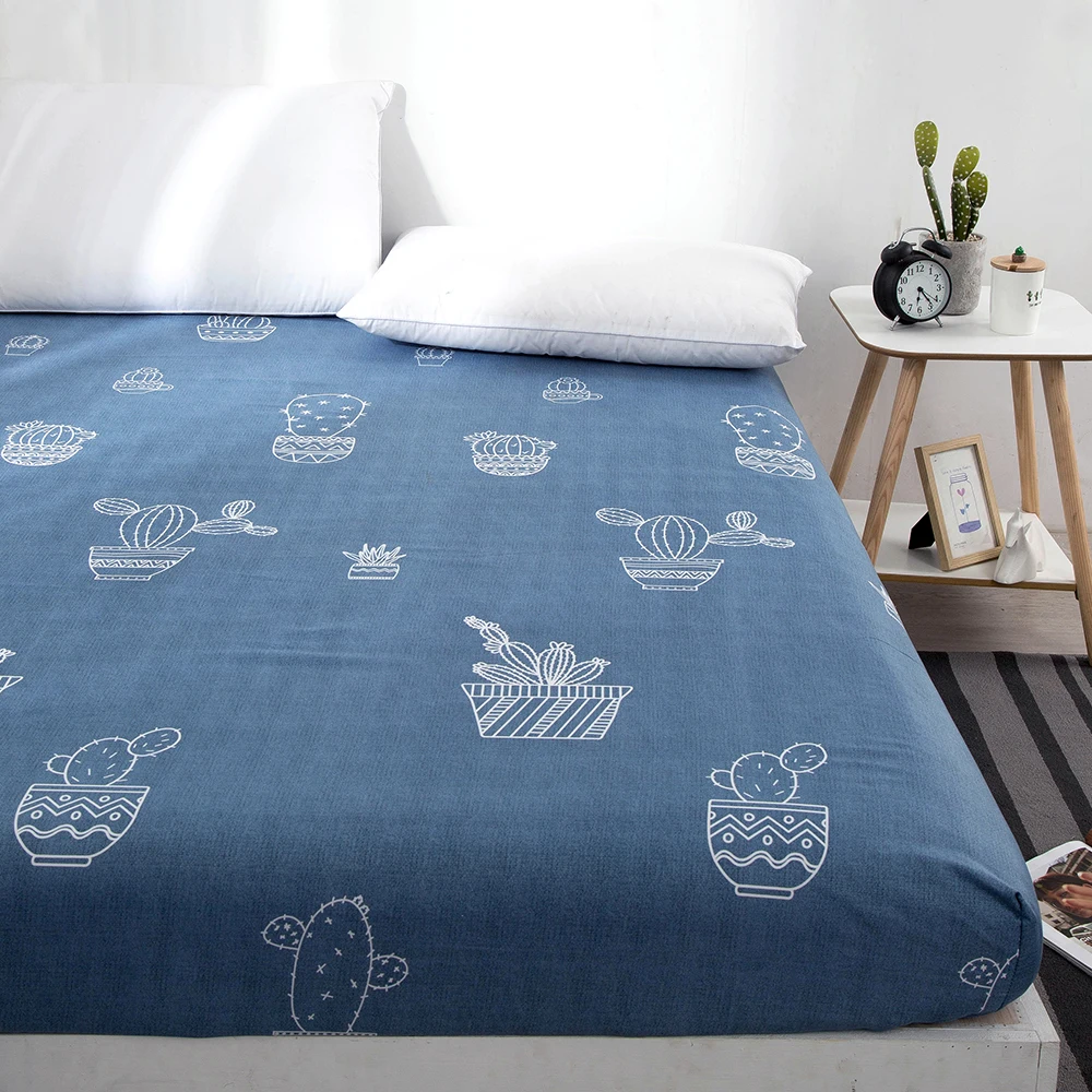 Модный Цветной Комплект постельного белья из хлопка простыня пододеяльник