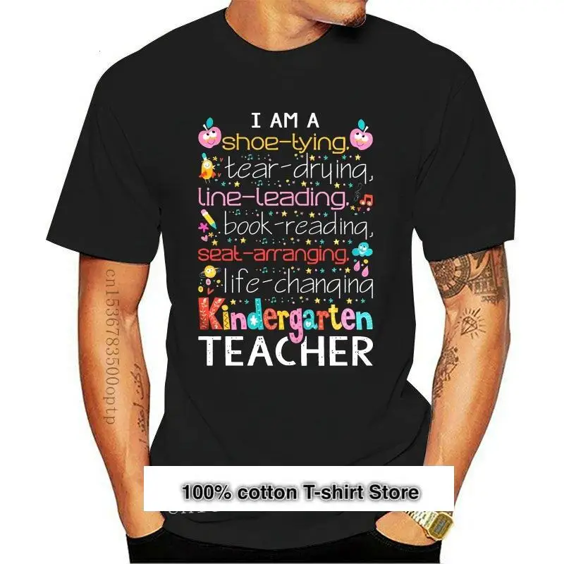 

2021 divertido t camisas maestra de jardín de infantes para las mujeres 2021 de moda camiseta hombres camiseta