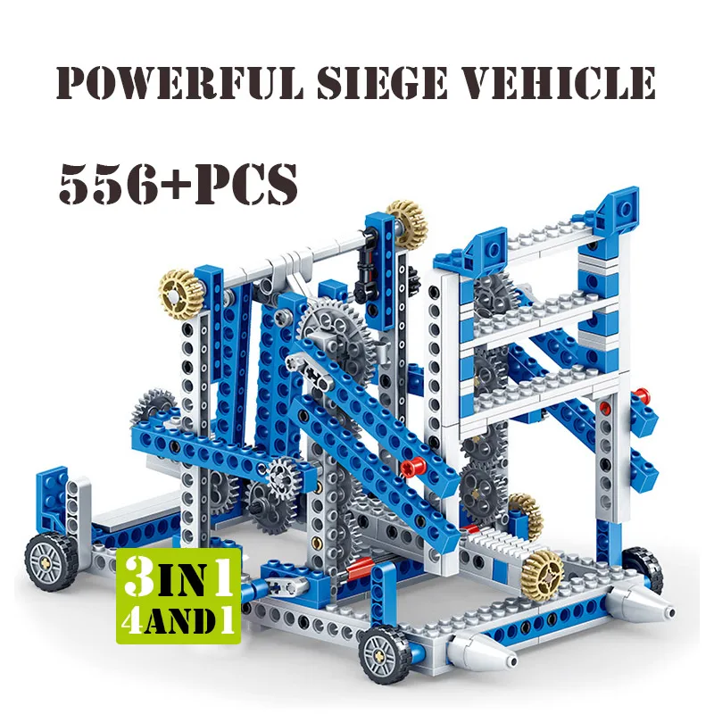 Mechanical Gear Building Blocks Engineering Childrens Science Educational STEM Toys 3IN1 Kid Brick | Игрушки и хобби