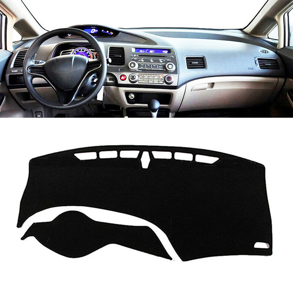 

For Honda Civic 9th 2012 2013 2014 2015 Dashboard Cover Dash Mat Dash Board Pad Carpet Dashmat Sun Shade Anti-UV Car Accessories