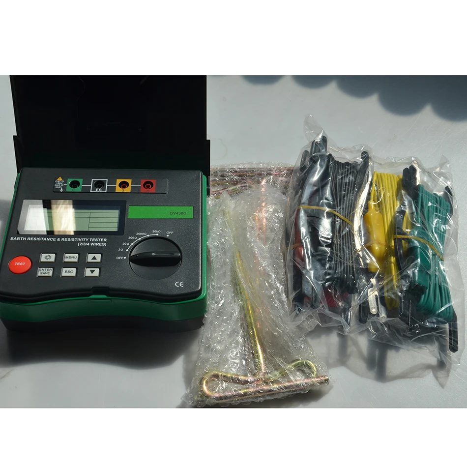 

Digital Earth Tester DY4300 Ground Resistance Tester Meter