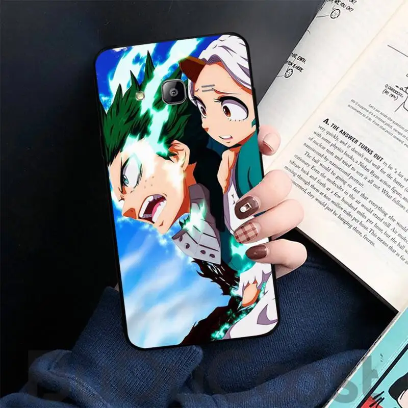 

My hero academia Phone Case For Samsung galaxy S 7 8 9 10 20 edge A 6 10 20 30 50 51 70 note 10 plus