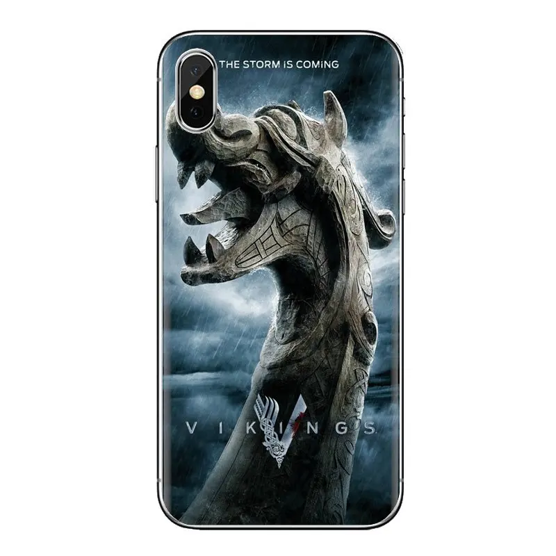 Чехлы для телефонов vikings Ragnar Lothbrok с логотипом samsung Galaxy S3 S4 S5 Mini S6 S7 Edge S8 S9 S10 Plus Note 3 4 5