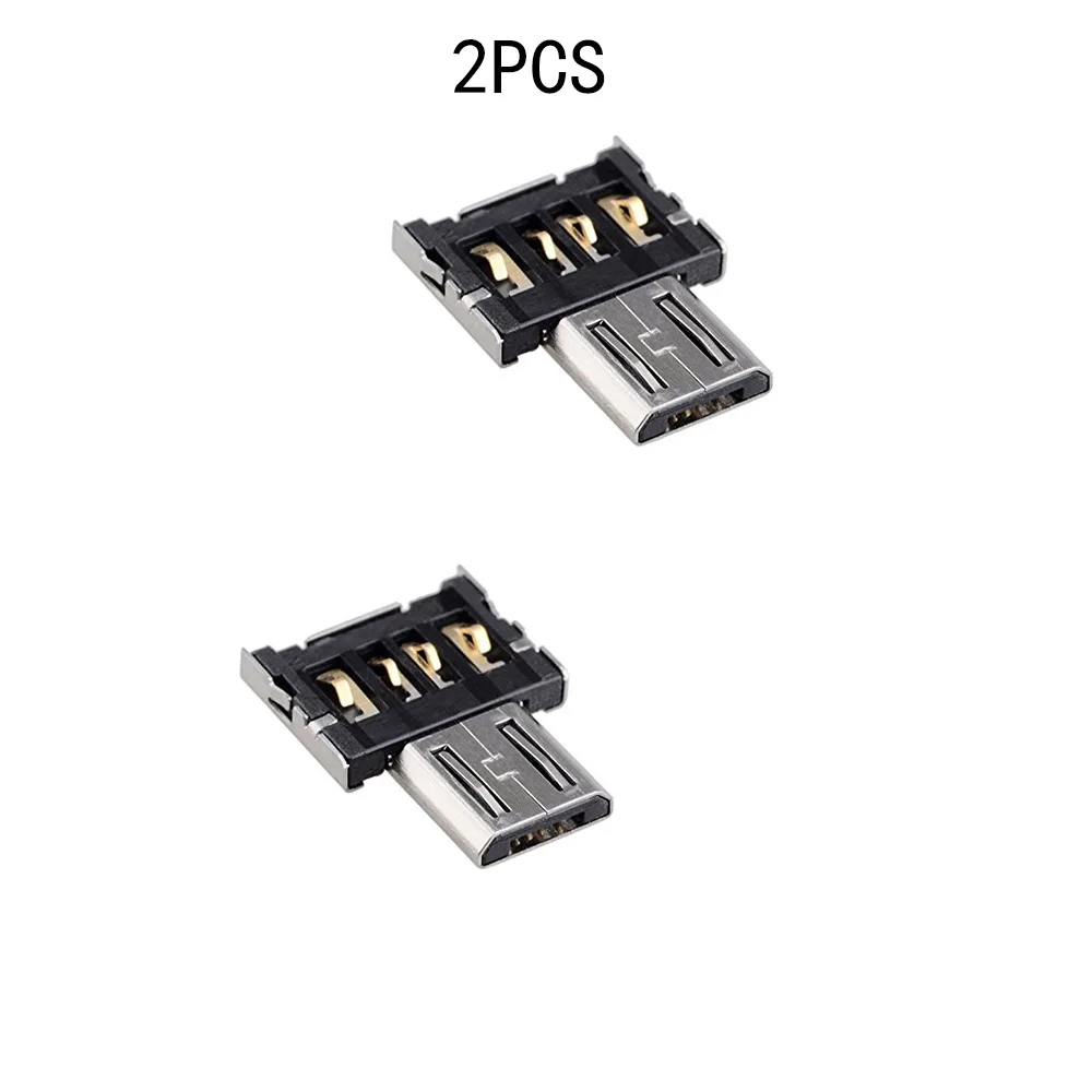Ascromy USB C к USB OTG адаптер для samsung Galaxy S9 S8 Plus Note 8 Oneplus Macbook Pro флэш-накопитель mini type C USB-C адаптер - Цвет: 2PCS