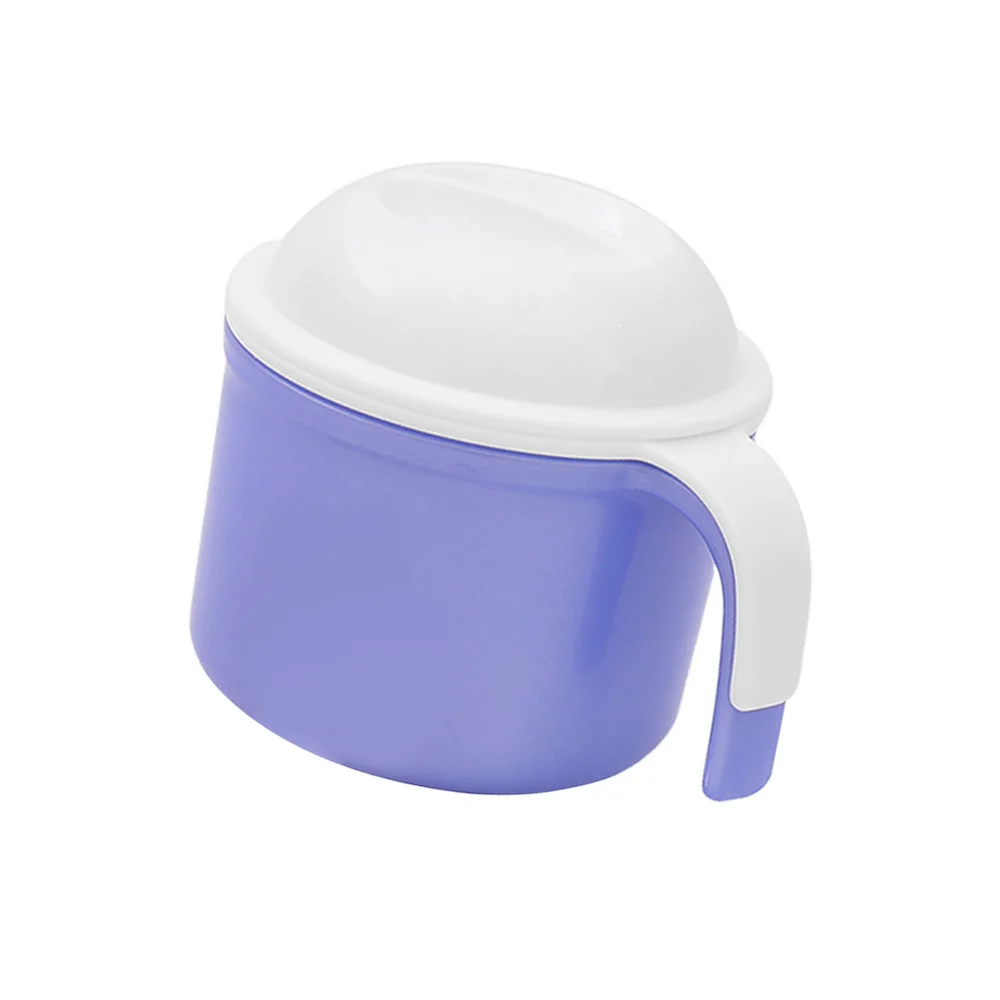 

1Pc Denture Bath Box False Teeth Storage Box with Hanging Net Container Denture Cleaning Case for the Elderly (Blue)