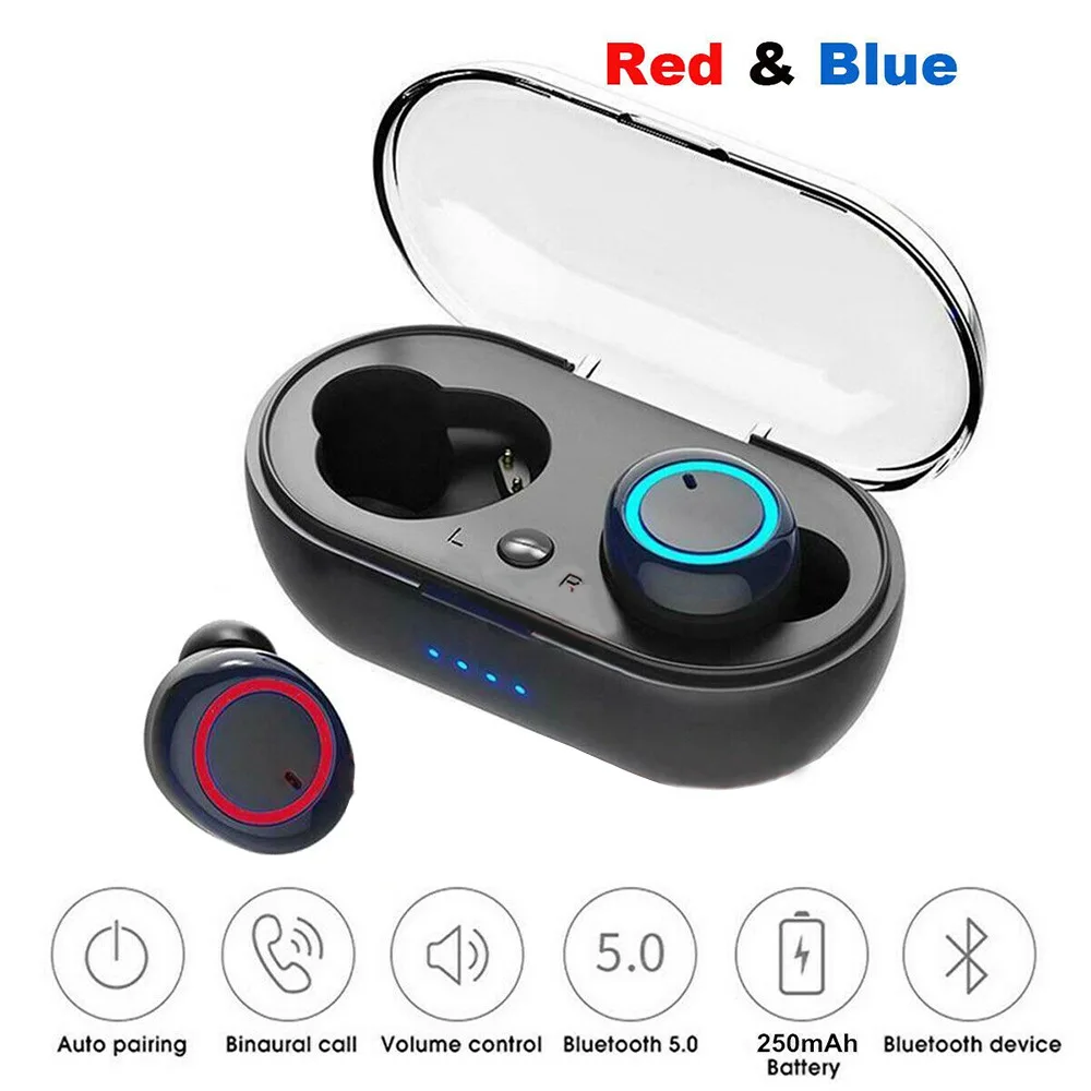 

SQ - W1 TWS Wireless Bluetooth Headset Mini Earbuds Sports Gaming V5.0 Stereo In-ear Ears Bluetooth Wireless Earbuds