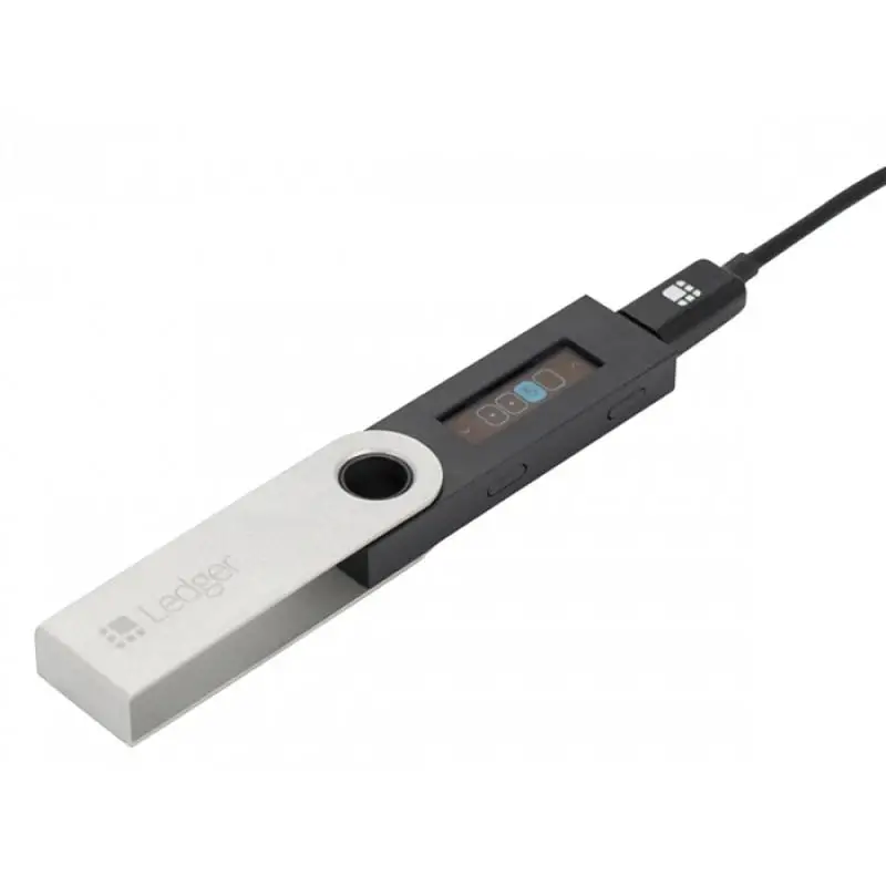 Аппаратный кошелек для криптовалют Ledger Nano S|Электротовары| |