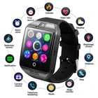 Q18 умные часы мужские цифровые наручные часы с камерой Facebook Whatsapp Twitter поддержка SIM TF карты для IOS Android relogio Часы