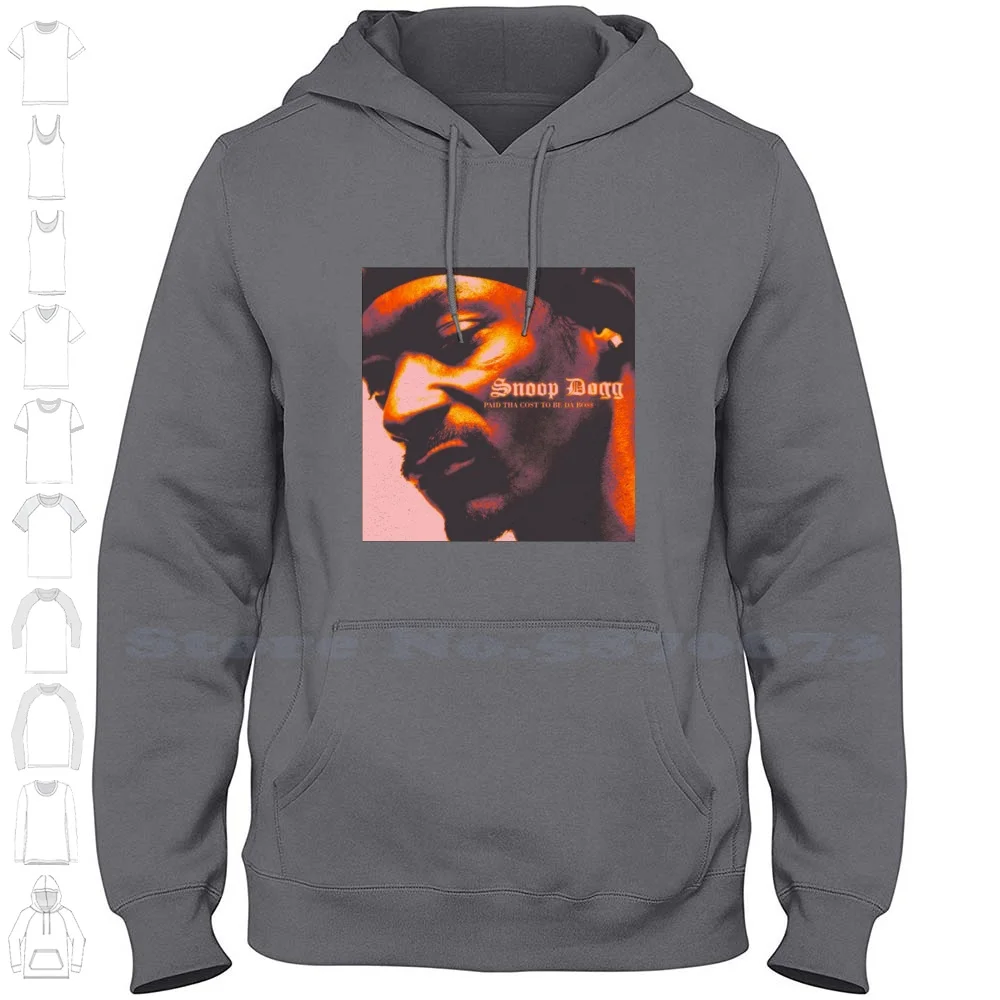 Спортивная Толстовка Snoop-Dogg уличная одежда свитшот прическа Дымчатая рэперская