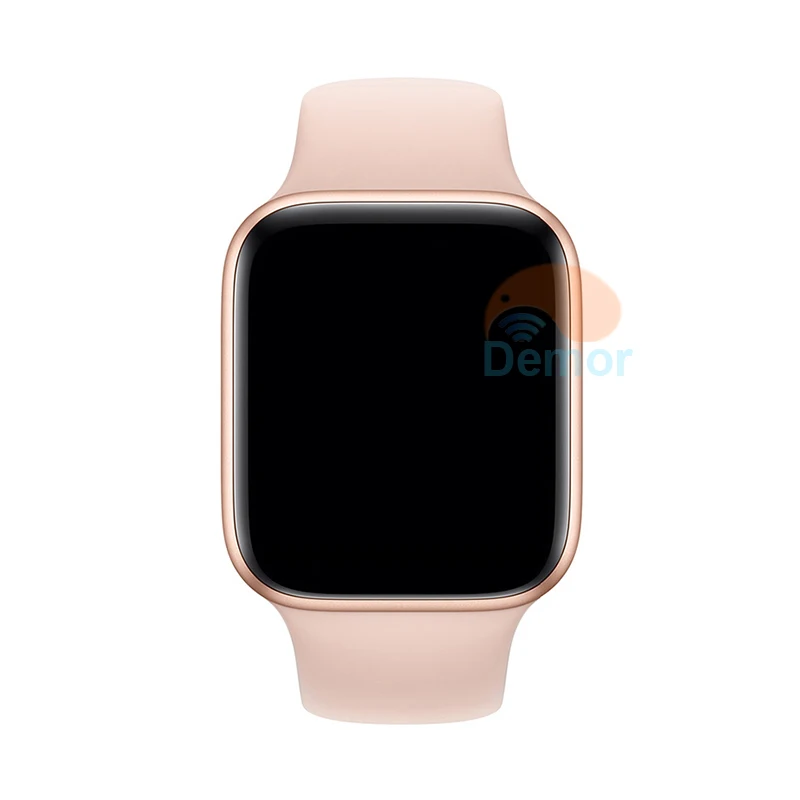 Rose Gold Pink DEMOR IWO 12 Смарт-часы 44 мм 40 мм монитор сердечного ритма для мужчин и женщин умные часы для Apple iOS 9 iPhone 11 5 8X10 Android телефон - Цвет: Rose Gold Pink