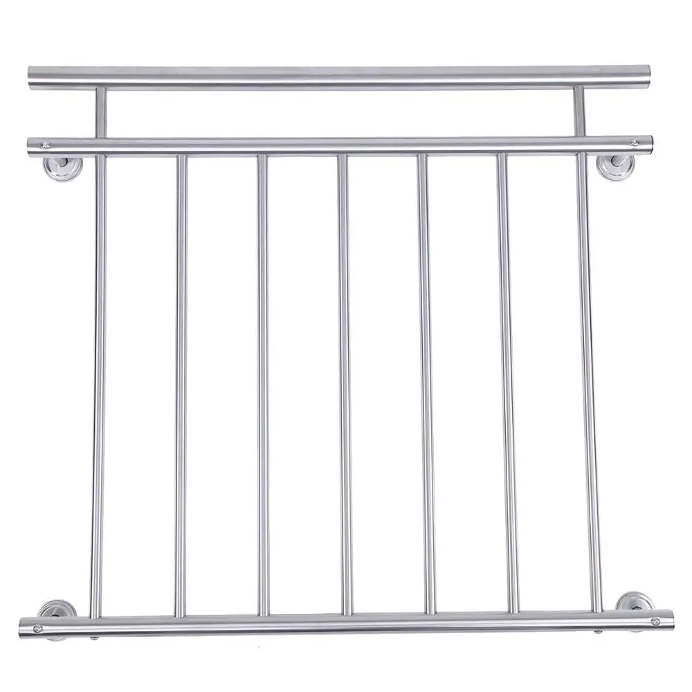 Yonntech балконные перила из нержавеющей стали забор 100x90 см Защитные Перила для бара