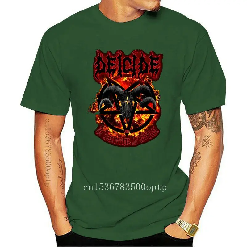 

Мужская модная футболка Deicide Skullgoat