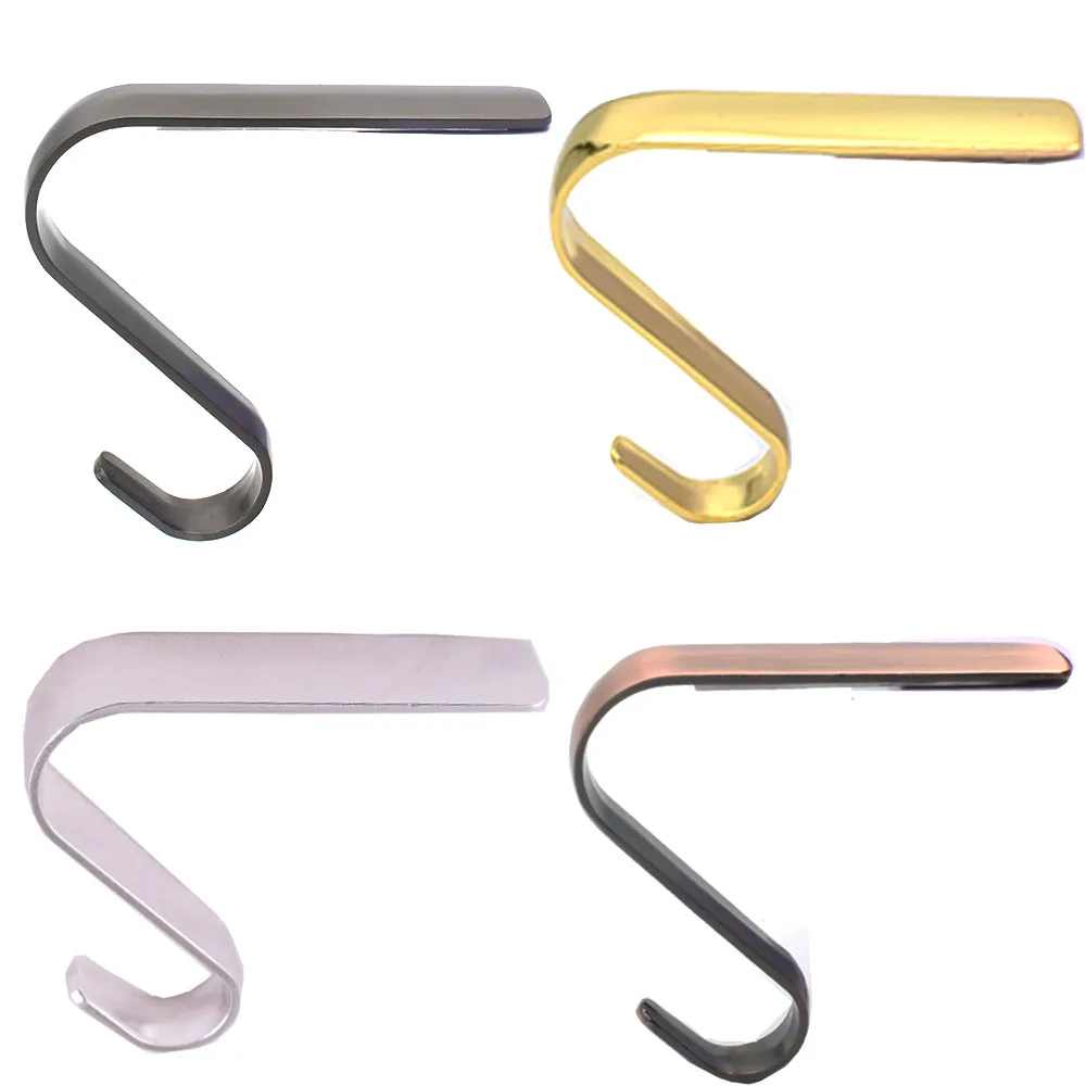 

Christmas Stocking Holder Safety Grip Stocking Hook for Fireplace Suitable for Fireplace, Adjustable Fireplace Sock Hook