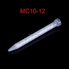 10 шт. статический миксер из смолы, используемый для двойной эпоксидной смолы, смешивающая насадка, насадка для машины для смешивания силикона