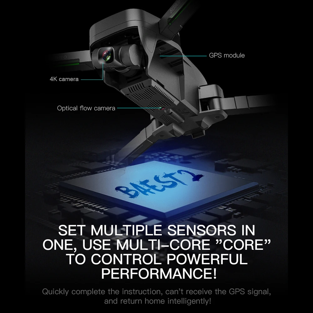 

SG906 PRO 2 GPS RC Drone with Camera 4K 3-axis Gimbal 5G Wifi FPV Brushless Quadcopter Drone profissional 28mins Flight Time