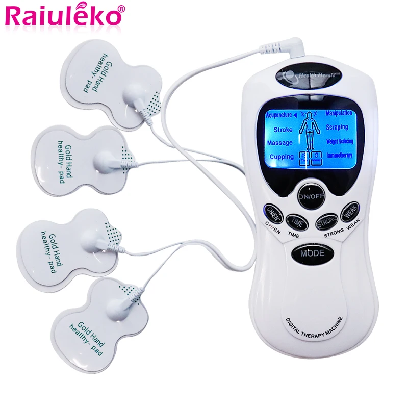 Electrical Nerve Relax Muscle Stimulator Acupuncture Fat Burner Pain Relief Electronic Pulse Massager Tens EMS Slimming Machine