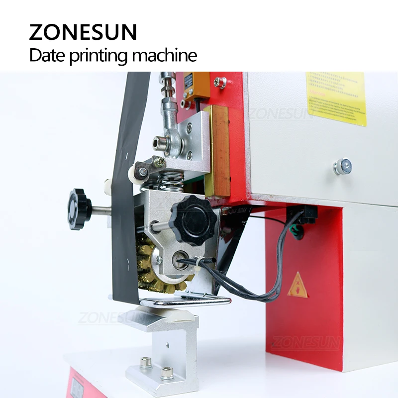 ZONESUN прокатки лента принтера Электрический горячей воды Термальность печатная